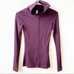 G-Star Raw Maroon Cotton Slim Athletic Zip Up